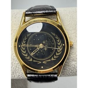 Valdawn Star Trek The Next‎ Generation Watch New Battery 33MM 7.75" 1996 Vintage